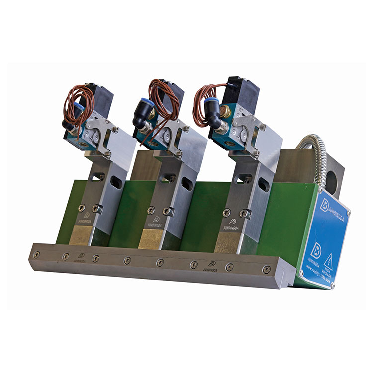 Tre-punkts omvendt dispensering av limpistol